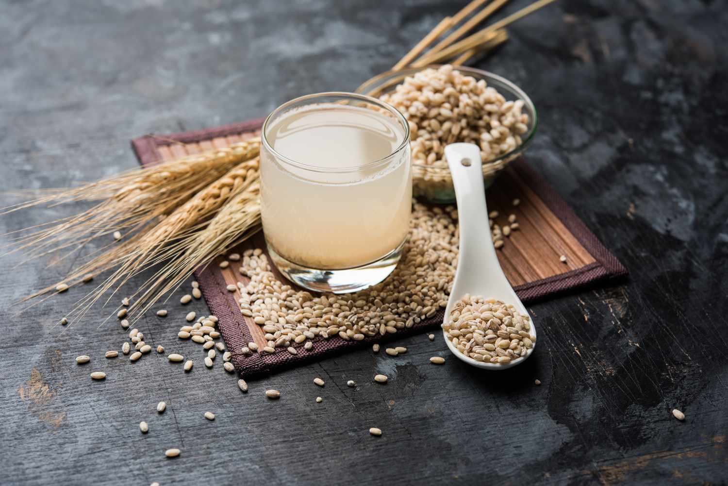Roasted barley tea